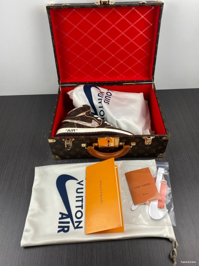 HYPE Air OFF-WHITE 1 Jordan x LV 0730